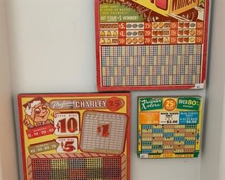Vintage game boards