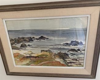 Vera Nolan watercolor seascape