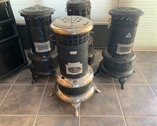Perfection vintage oil heaters
