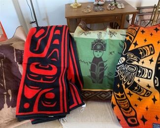 Pendleton and other blankets