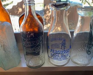 Santa Fe dairy bottles