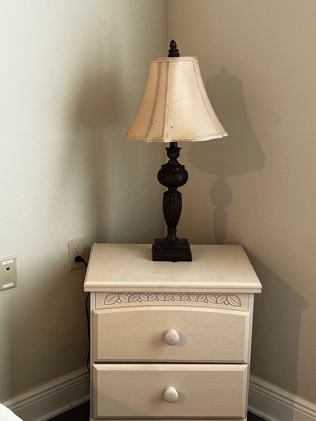 Cottage Retreat Chest of Drawers & 2 Nightstands By Ashley Furniture $250