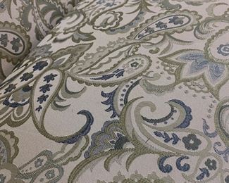 French Country Paisley Loveseat 