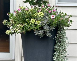 (2) Lightweight Outdoor Planters