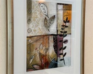 Tending my Garden I, Signed S. Hile