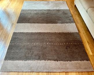 Hand Knotted Tufenkian Tibetan Carpet - approx. 6' x 9'