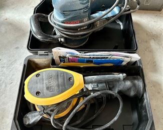 Dewalt & Bosch Sanders