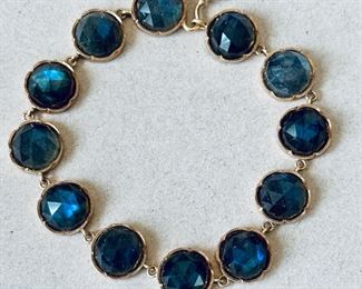 18K Rose Gold & Labradorite Bracelet