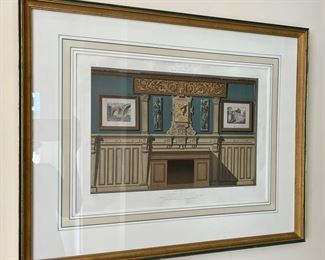 "Cabinet de Travail" Framed Print
