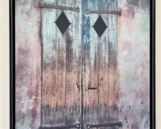 (2) "Doors" on Stretched Canvas