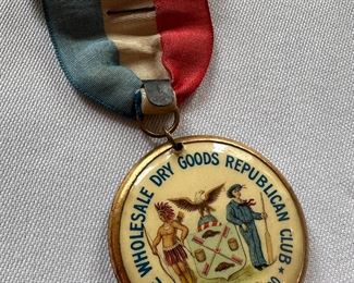 The Wholesale Dry Goods Republican Club Pin