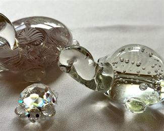 Art Glass Turtles