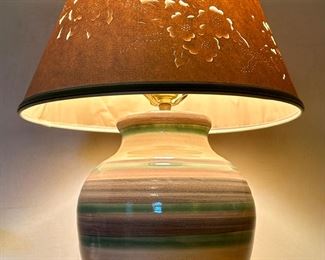 Art Pottery Lamp