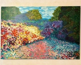 Oil on Canvas, Signed HB Juliani