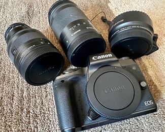 Canon EO5 Camera & Assorted Lens