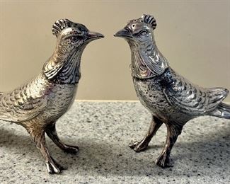 Pheasant Salt & Pepper Shakers
