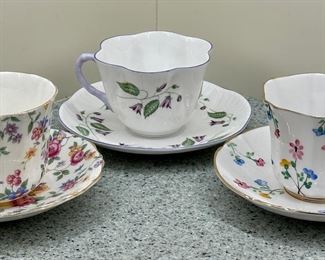 Coalport , Shelley Teacup & Saucer