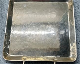 Hammered Serving Tray
