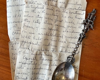 Sterling Silver Decorative Spoon