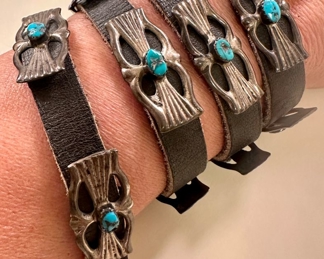 Sterling Silver & Turquoise Wrap Bracelet