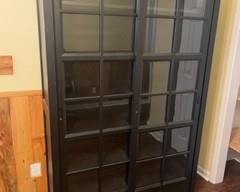 49 1/2 L x 18 W x 78 1/2 H 