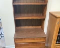 30 L x 18 W x 73 H - vintage mid century hutch.  very good condition