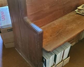 10' Pine Church Pew