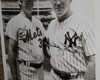 Whitey Ford &   Autographed Photo
