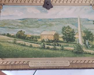 Each side shows a different scene...