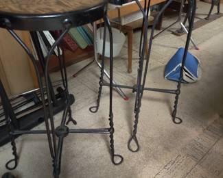 (2) Ice Cream stools