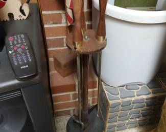 Very MCM Fireplace utensils 