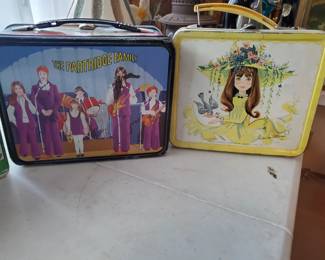 Partridge Family metal lunch box and Girl