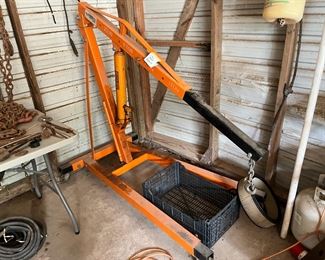 Heavy duty engine hoist