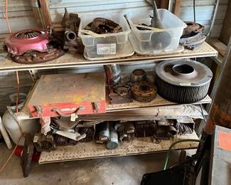 car parts and tools galore!