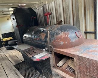 Has a smoker at the far end