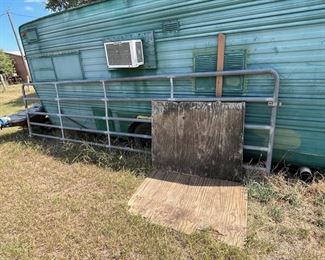 Long galvanized gate