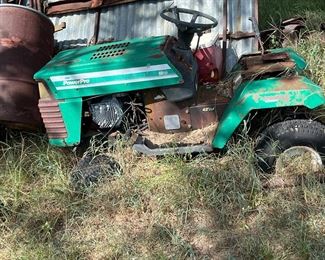 Vintage PowerPro riding mower