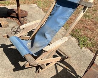 The other folding sling chair