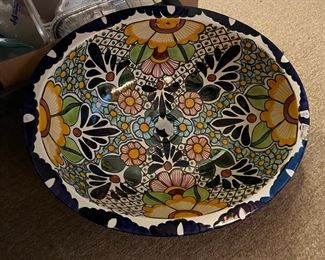 A pair of these porcelain enameled sinks