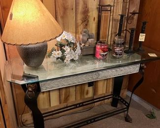 Matching sofa table
