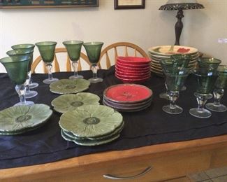 Really Nice Colorful Dinnerware Set