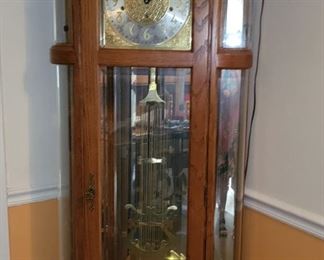 Grandfather clock. Ridgeway. $350.00