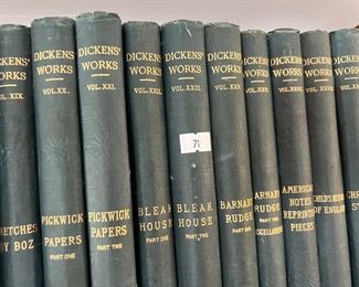 Dickens Works - There are over 4000 books in this estate please view auction catalog