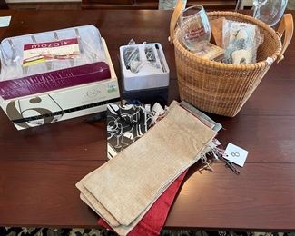 Unopened Lenox crystal ware