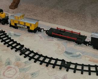 Cat battery powered train
