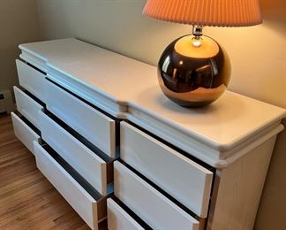 Fun 1980’s Lane 9-drawer dresser