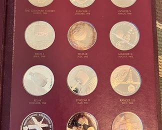 ‘America In Space’ First Edition solid bronze proof set