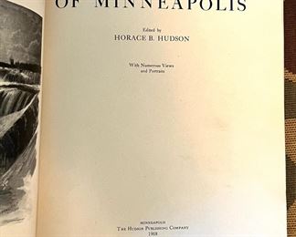 1908 ‘A Half Century of Minneapolis’ book