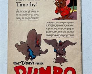 1956 Walt Disney’s ‘Kalle Anka & C:O’ comic from Sweden