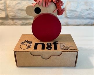 Naef wood toy with original box in excellent vintage condition!